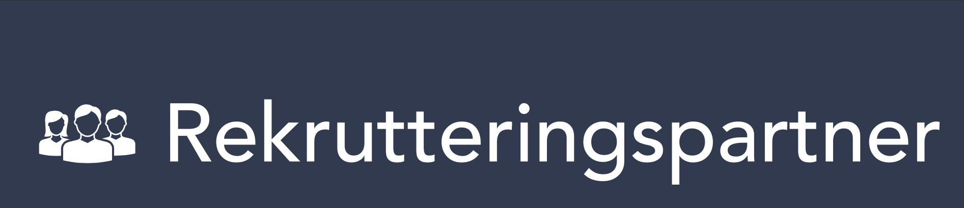 Rekrutteringspartner